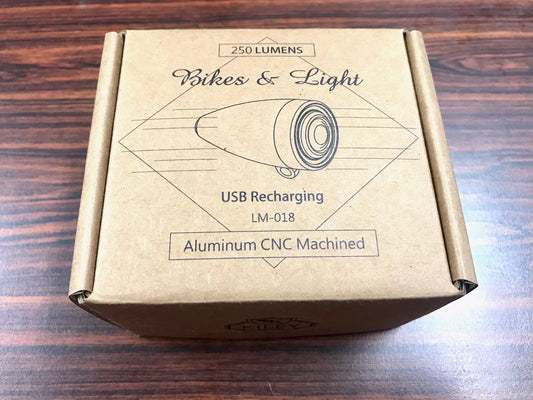 新商品LM-018 USB充電式砲弾ライト完成しました!
