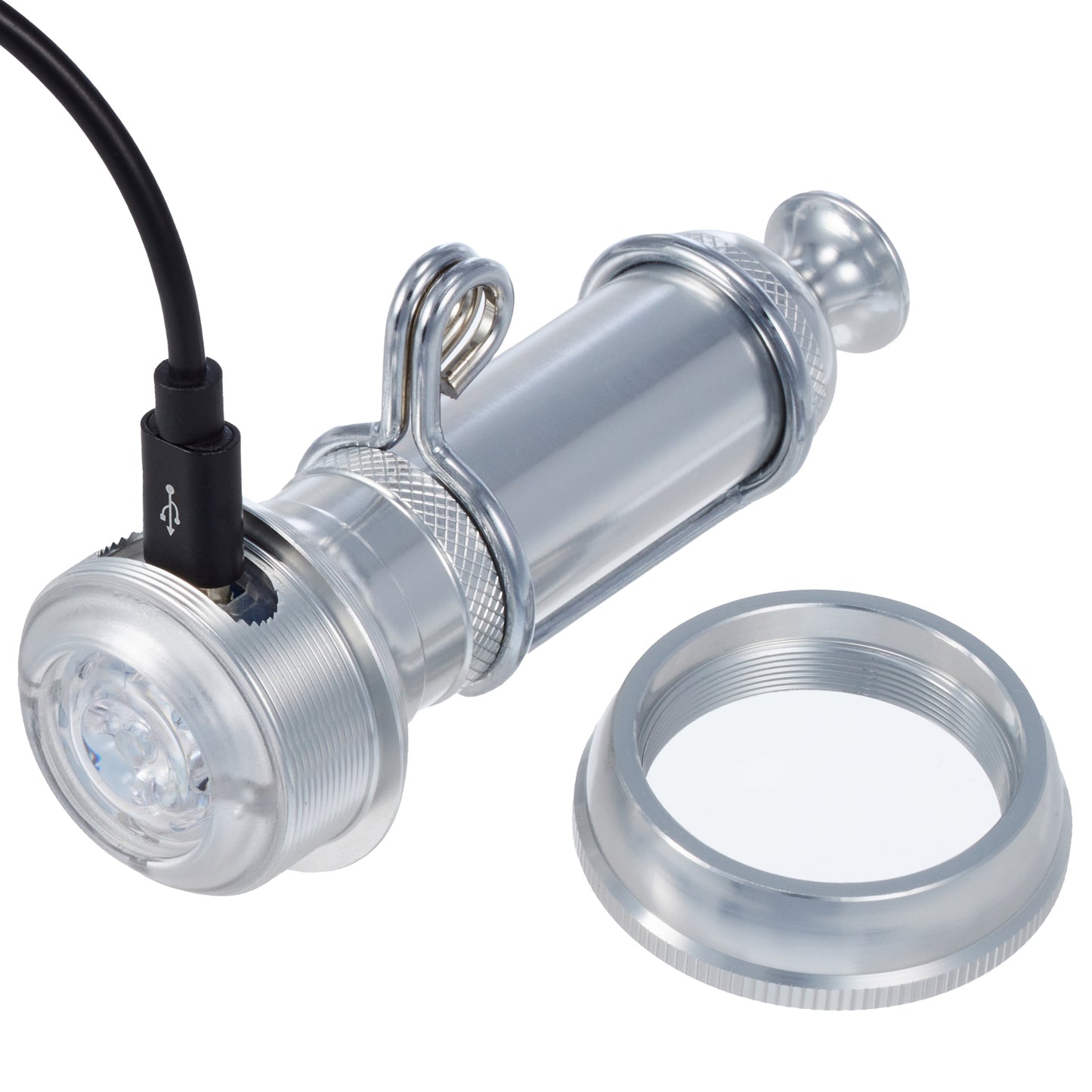 V2-F Vintage Light front USB rechargeable