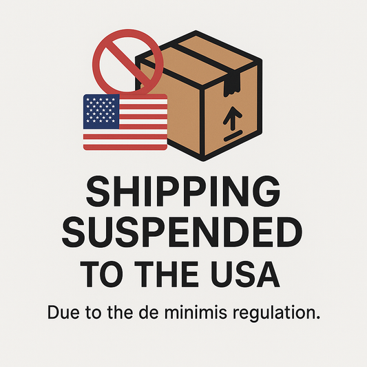Temporary Suspension of Shipping to the USA